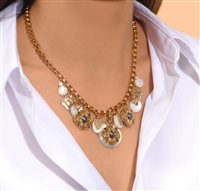 Collana Satellite Donna in Lega metallica POS44/NB - POS44/NB